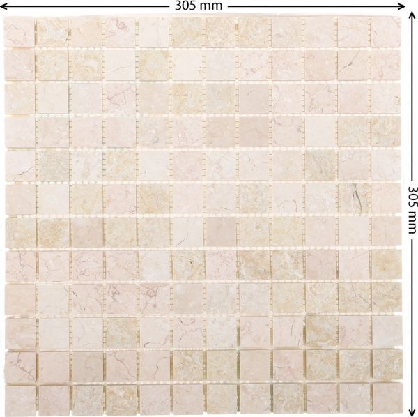 Плитка KrimArt мозаїка Mix beige МКР-2П 30,5x30,5 