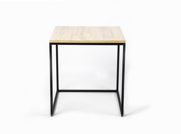 Стол журнальный Драконник дуб античный 500x500x540мм 