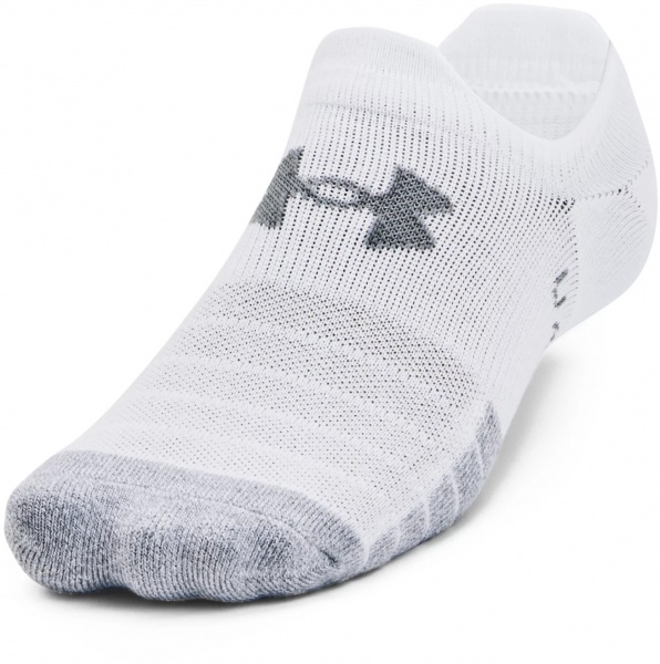 Носки Under Armour HEATGEAR ULTRALOWTAB 3PK 1370076-100 р.L белый