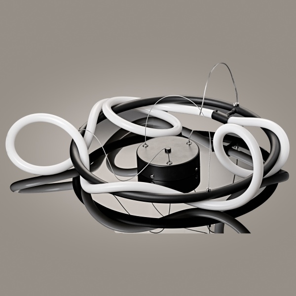 Люстра светодиодная Berger 1x60 Вт черный 7006-PL-60 Black 