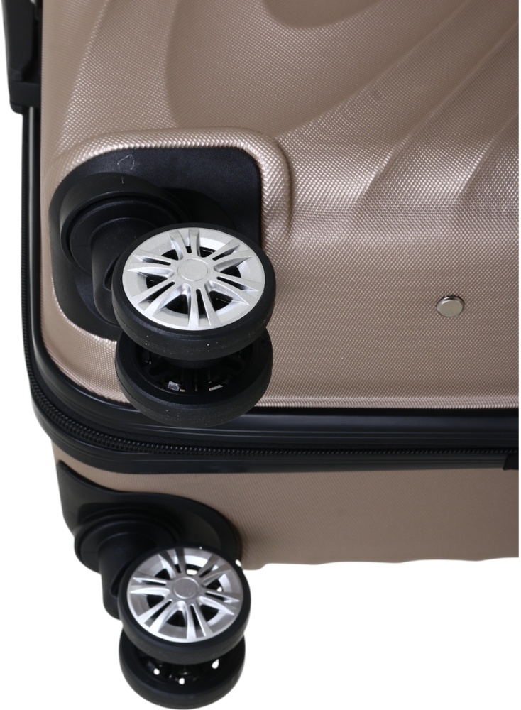 Чемодан Compass №LS080609 M 68 л капучино 60x44x26 см