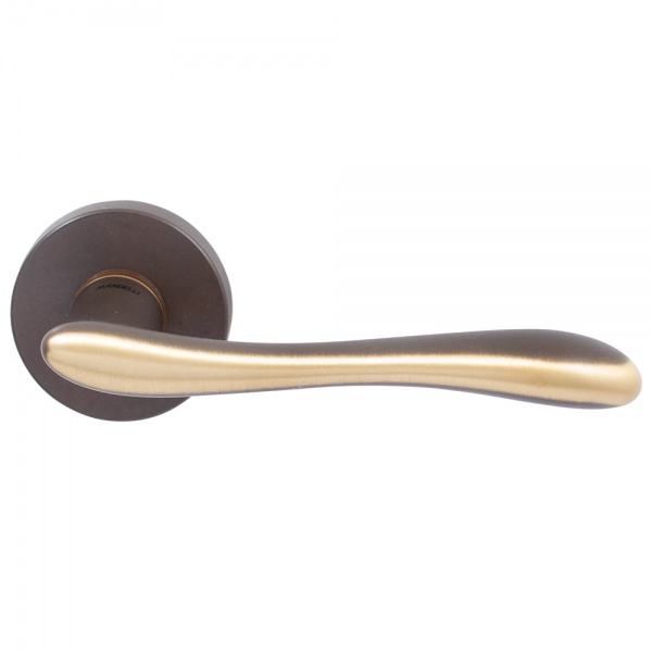 Ручка на розетке Mandelli S111 матовая бронза