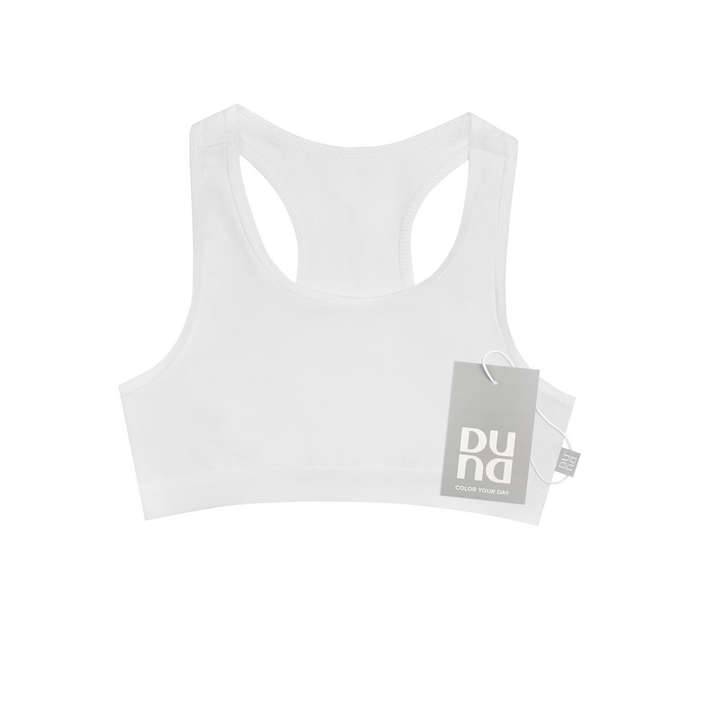 Топ для девочек Duna 6049 р.146-152 возраст от 9 лет белый