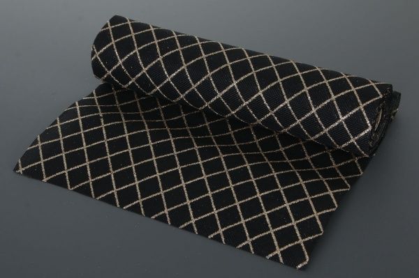 Бумага для упаковки Koopman золотые ромбы черный 28x500 см 