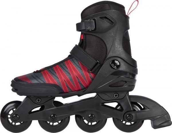 Роликовые коньки Firefly ILS 150 M76 414736-900050 р. 41 черный с красным