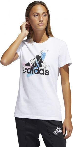 Футболка Adidas NINI GFX TEE GN9151 L білий