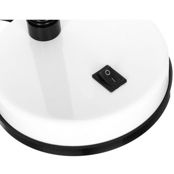 Настольная лампа офисная Accento lighting 1x40 Вт E27 белый ALYU-DE4030-WH 