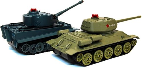 Іграшка на р/к HuanQi Танковий бій Tiger vs Т-34 1:32 HQ-555
