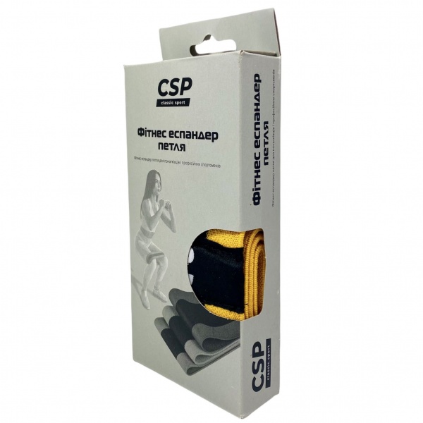 Стрічка-еспандер CSP 6661 M жовтий
