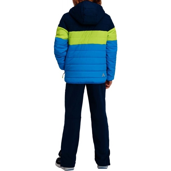 Куртка McKinley Ricos jrs 408114-913635 р.140 синьо-салатовий