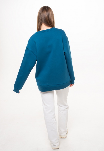 Світшот Роза 210518 р. XL темно-синій