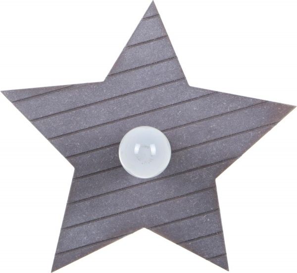 Світильник Nowodvorski 9376 Toy-star 1x40 Вт E14 сірий Star 