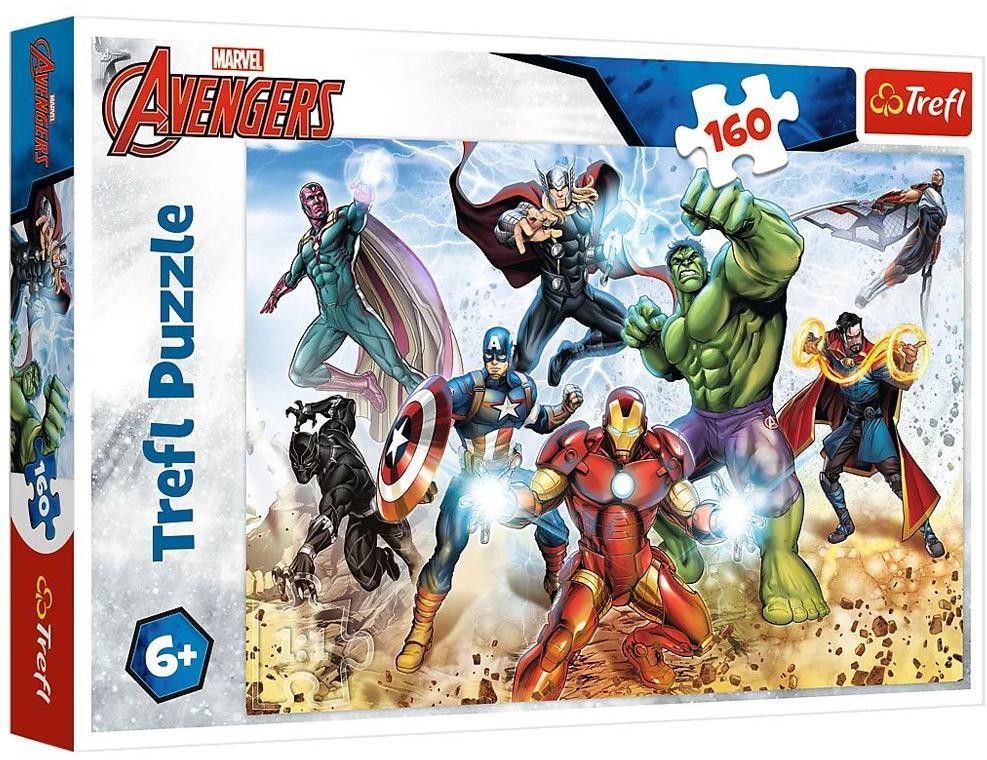 Набор пазлов Trefl (100 + 160 элементов) Звездные Войны и Мстители 16413/15368