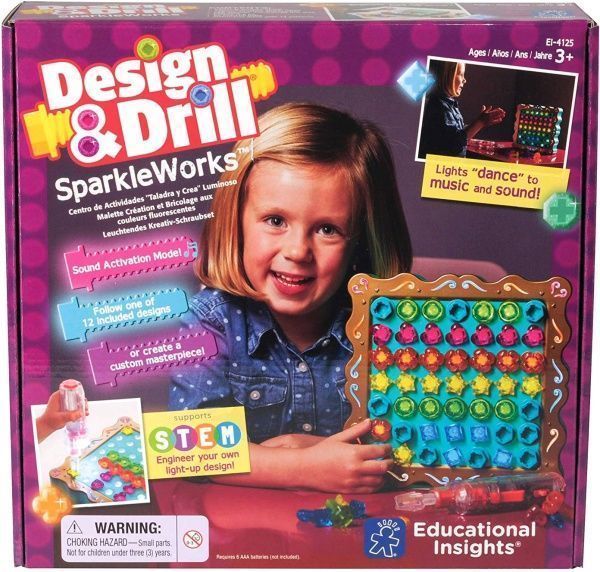 Навчальний ігровий набір Educational Insights Крути та сяй EI-4125