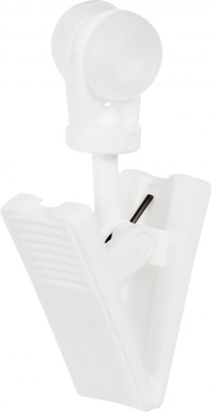 Прищіпка Gardinia до стельового карнизу набірний білий 20 шт. 