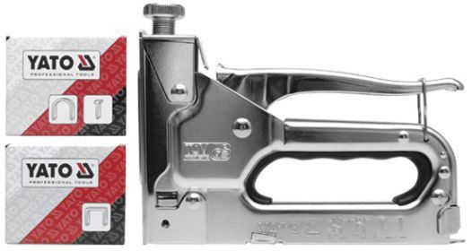 Степлер YATO YT-7000 6-14 мм, регулировка, гвозди