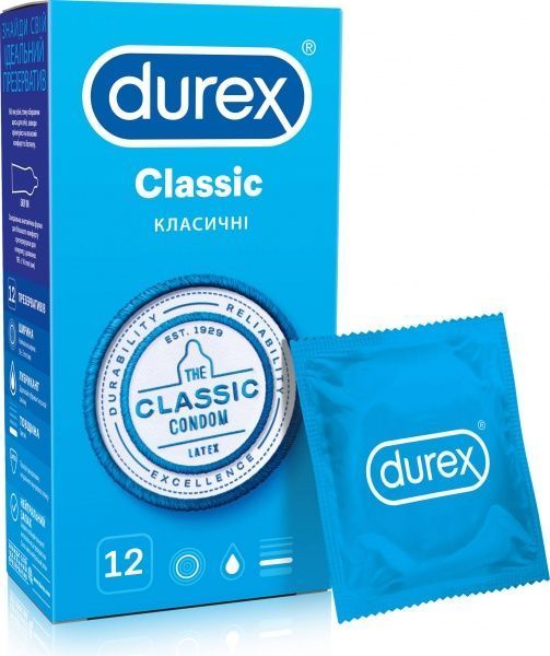 Презервативи Durex Classic 12 шт.