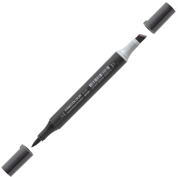 Маркер спиртовий FINECOLOUR Brush-mini EF103-424 цегляно-білий 