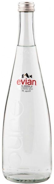 Вода мінеральна Evian негазована 0,75 л 