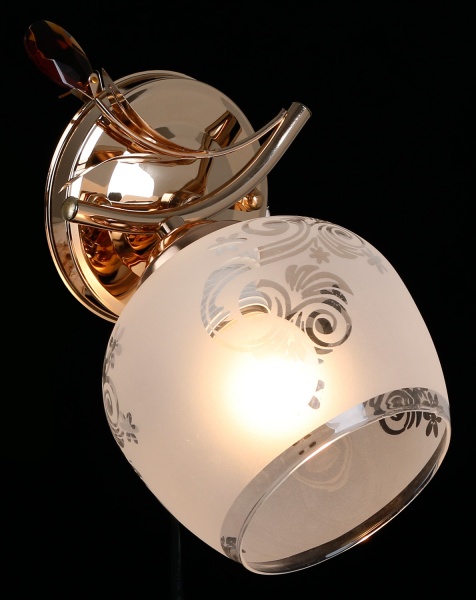 Светильник настенный Focus Light 1x60 Вт E27 золото N2504-1 