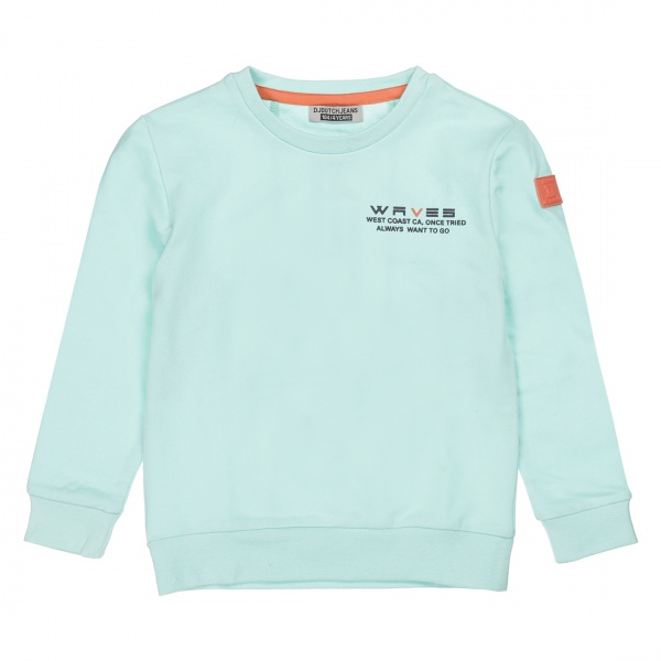 Джемпер для хлопчика DJ Dutchjeans р.146 блакитний V42132-45 