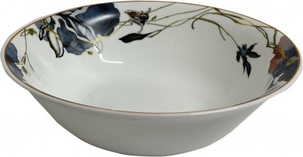 Салатник 2187Afo квітковий вернісаж AURA 187 мм Vittora