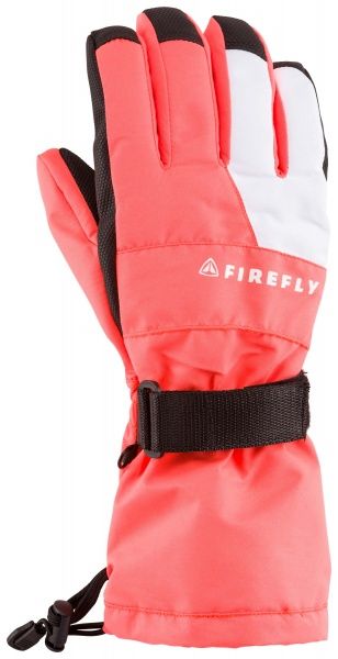Рукавички Firefly Brice ux 280581-901247 р. 7 кораловий