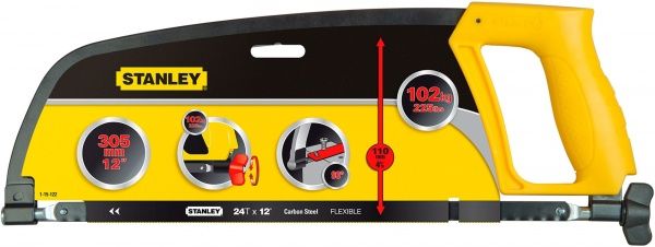 Ножівка Stanley  ENCLOSED GRIP 1-15-122