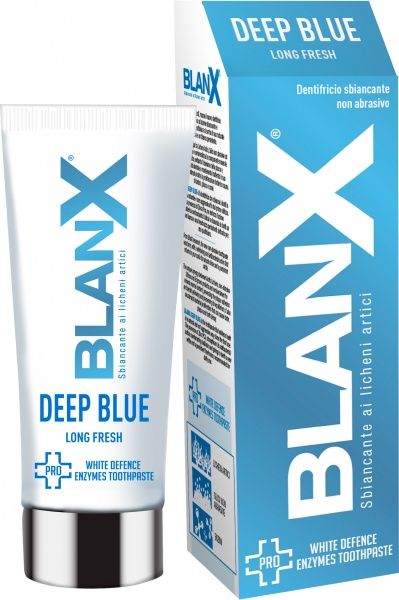 Зубна паста Blanx Pro Deep Blue з ензимами 75 мл 126 г