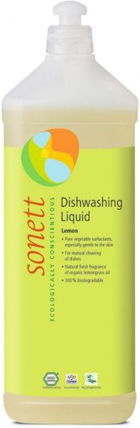 Засіб для ручного миття посуду Sonett Lemon 1л