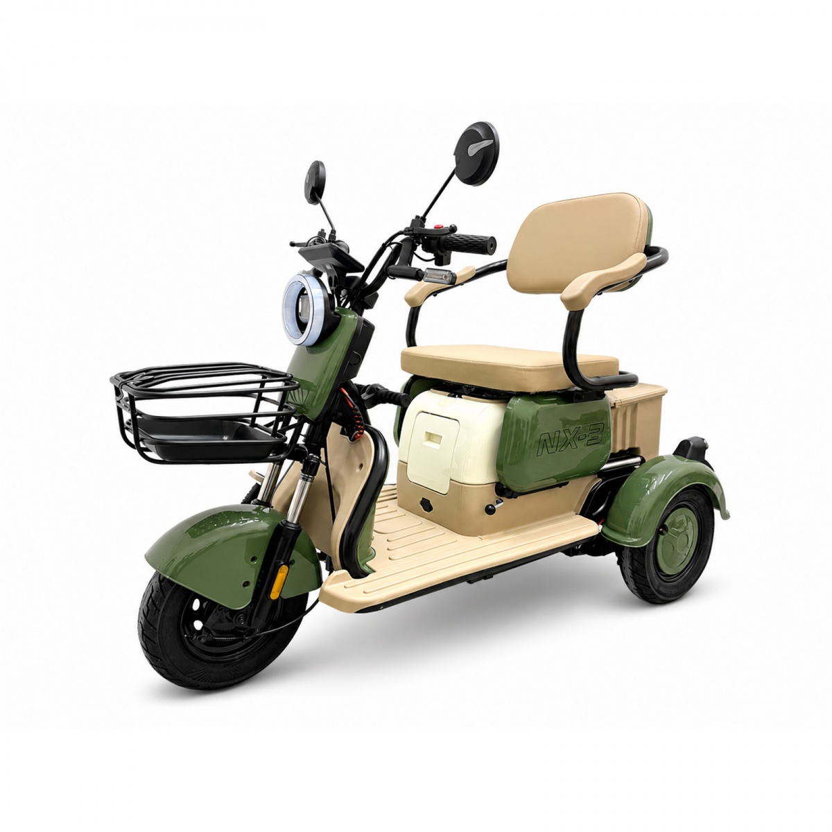 Электроскутер Techno NX3 Olive (NX3.olive) — фото 1
