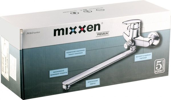 Змішувач для ванни Mixxen Поло MXAL0304