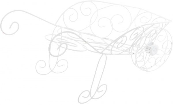 Підставка для рослин Прованс Тачка 5080968 80х25x30 см 