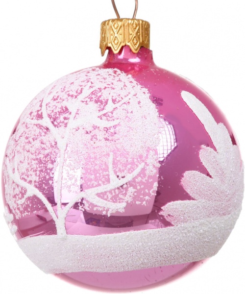 Шар новогодний мульти d 60 мм в ассортименте