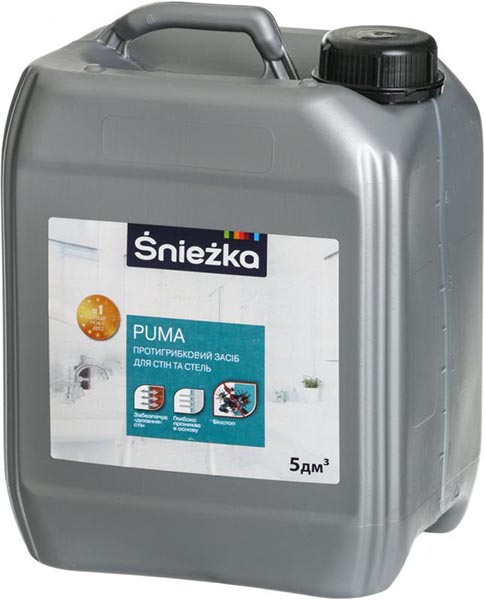 Грунтовка Sniezka Puma противогрибковая 5 л