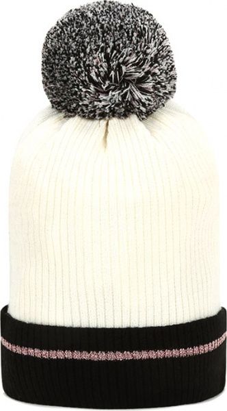 Шапка EA7 285629-0A122-70310 M біло-чорний