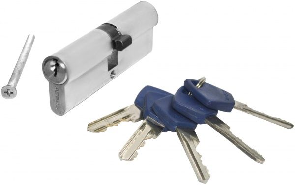 Цилиндр Apecs EC-70-NI CIS 35x35 ключ-ключ 70 мм никель