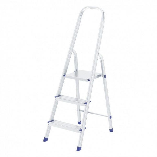 Лестница-стремянка 3 ступени алюминиевая 97713