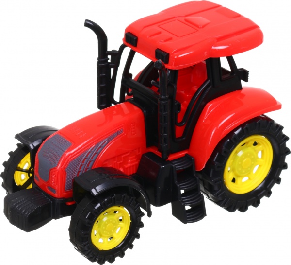 Игровой набор Shantou фермерский трактор 16.5х8,8х10 см красный JY238806