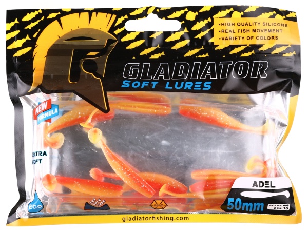 Силикон Gladiator 1011 50 мм 10 шт. ADEL - 2 #8