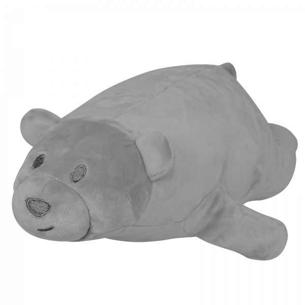 Подушка-іграшка Homeline Ведмежатко 9 см сірий 151347