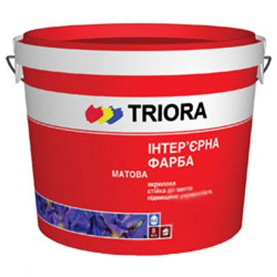 Фарба Triora Інтер'єрна матова TR 10 л
