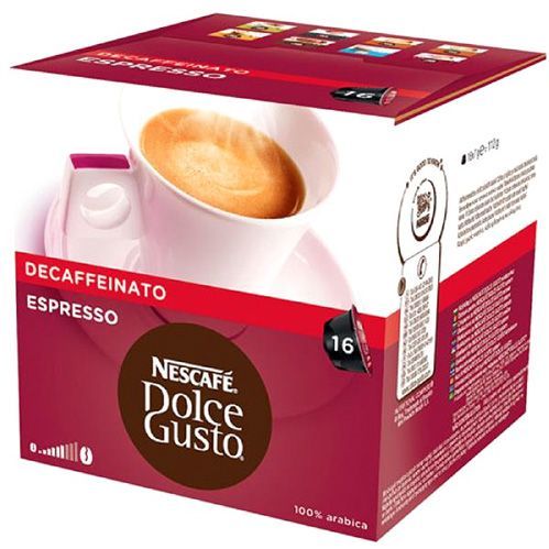 Кофе молотый Nescafe Dolce Gusto Espresso Decaffeinato 112 г 7613031525546 