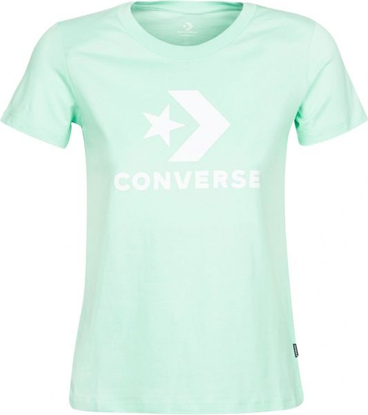 Футболка Converse STAR CHEVRON TEE 10018569-316 S бирюзовый