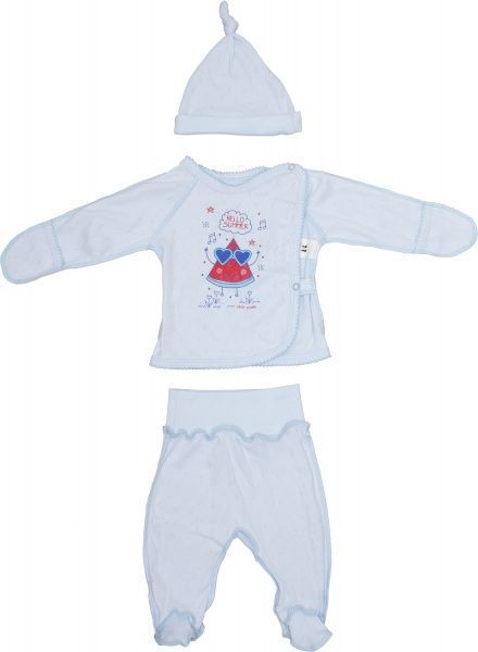 Комплект Маленькие люди 1076-123 голубой р.50-56 