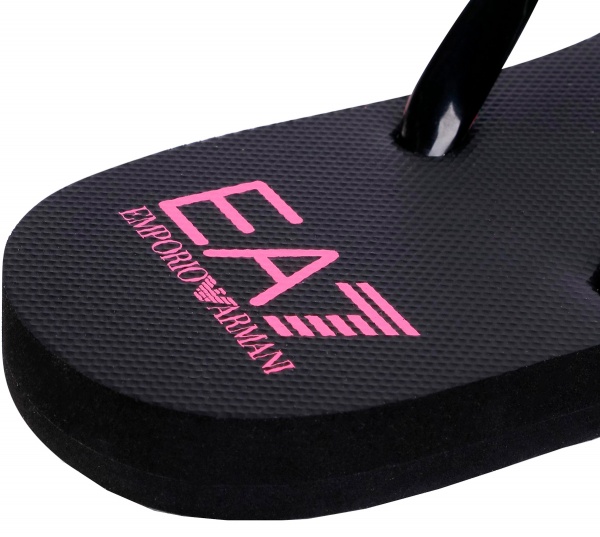 Вьетнамки EA7 Flip flop XFQ003-XK136-M623 р.36 черный