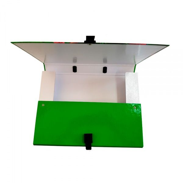 Папка-портфель Папуги А4 40 мм iTEM