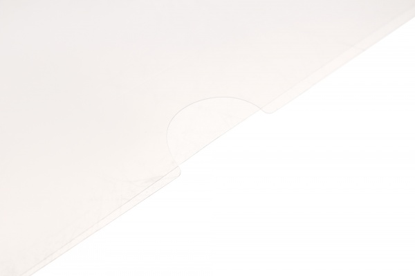 Папка с прижимом А4 пластиковая 65 листов красный UP! (Underprice)