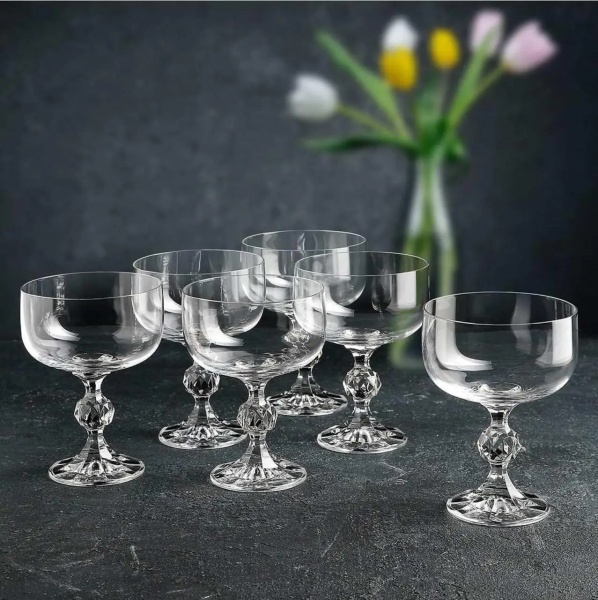 Набір креманок Claudia 200 мл 6 шт. 40149/200 Bohemia