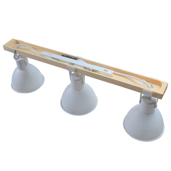 Спот Светкомплект Wooden AP 7119 3x40 Вт E27 белый 